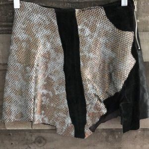 Steam Punk Inspired Mini Skirt